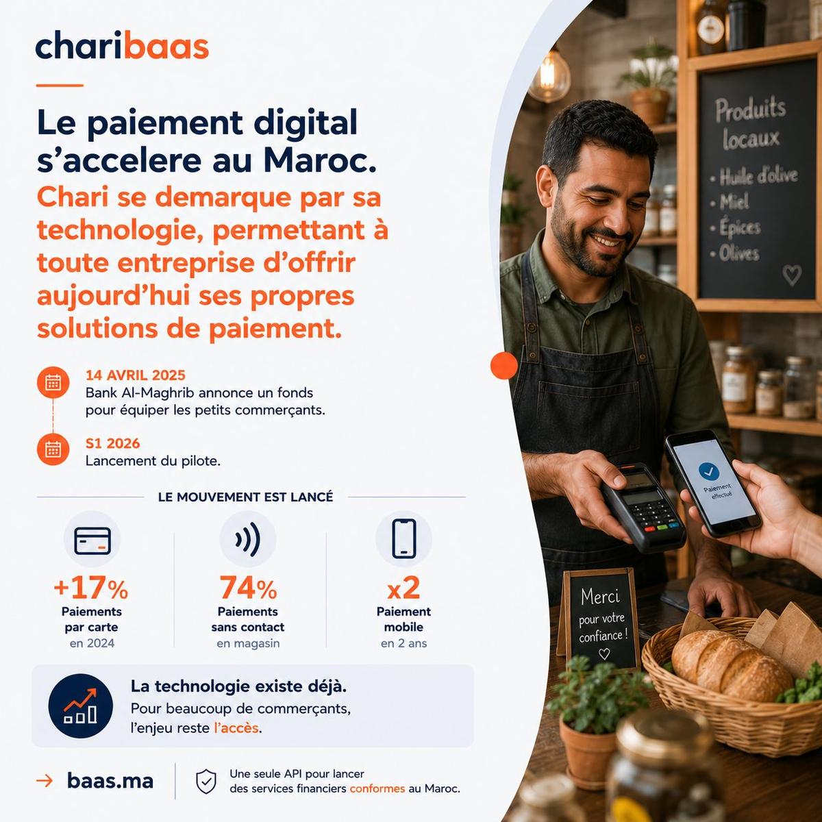 Le paiement digital s'accélère au maroc