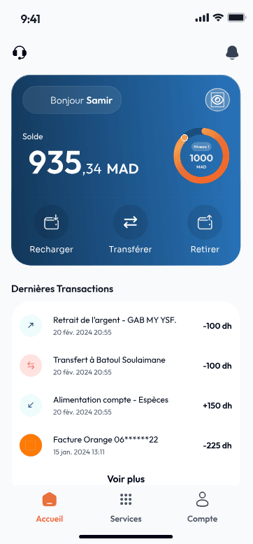 Payment Accounts & Wallets feature 1